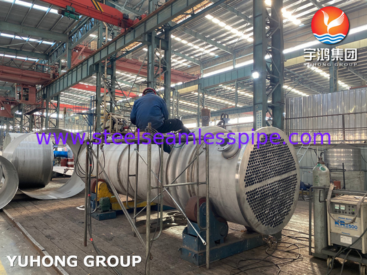 Χάλυβα από ανοξείδωτο ατσάλι χωρίς έλξη U Bend Tube SA213 TP316L Tube Bundle για τον αναζωογονητή Reboiler Oil Refinery