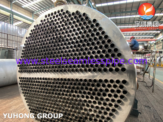 Χάλυβα από ανοξείδωτο ατσάλι χωρίς έλξη U Bend Tube SA213 TP316L Tube Bundle για τον αναζωογονητή Reboiler Oil Refinery