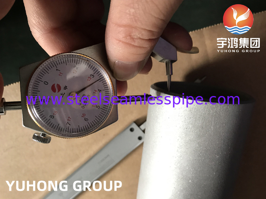 ASTM A815 UNS S31803 Συνδετήρας διπλού τύπου χάλυβα 45 μοίρες Y πλάγια