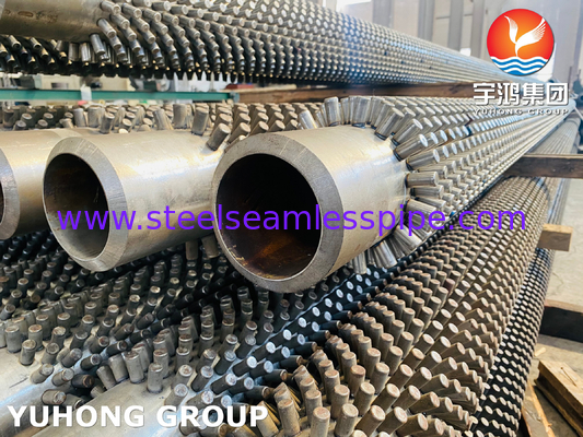 ASTM A312 TP316L Πυκνωμένος φτερωτός σωλήνας για συστήματα ανταλλαγής θερμότητας Προσαρμόσιμο ύψος