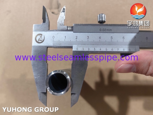 ASME B36.10 Σωλήνας Βρυκόλα ASTM A790 UNS S31803 Χωρίς συγκόλληση διπλό χάλυβα Βρυκόλα