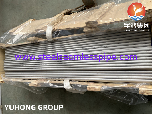 ASME SA789 S32205 19.05x2.11x6100MM Διπλό ατσάλινο αδιάβροχο σωλήνα ανταλλάκτη θερμότητας ψύκτη αέρα εξατμιστήρα συμπυκνωτή