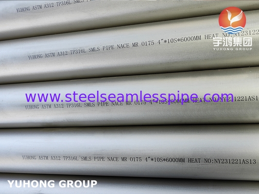 ΑΣΤΜ A312 TP321 / S32100 ΑΣΕΜΑΣ ΤΟΥΡΟ NACE MR0175 / ISO 15156 ΕΠΙΣΤΗΣΗ