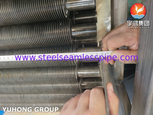ASTM A179 COBON STEEL FIN TUBE A1100 Αλουμινένια λωρίδα για εναλλάκτη θερμότητας