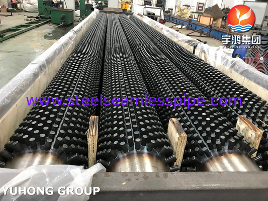 ASME SA106 GR.B Σωλήνας με φτερούγες από χάλυβα άνθρακα για διυλιστήρια πετρελαίου