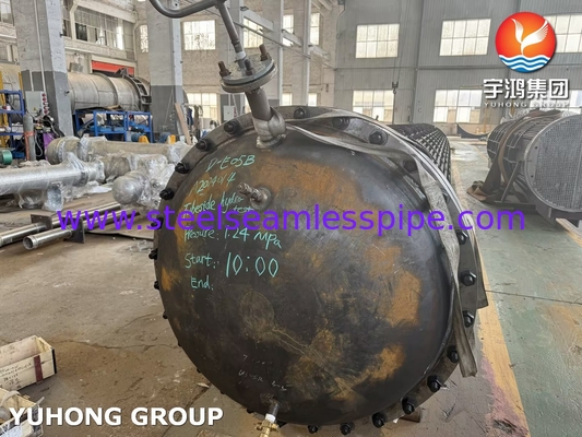 Τύπος δέσμης ASME U STAMP D-E05C ASME SA179 Χωρίς ραφές σωλήνας από χάλυβα άνθρακα με φύλλο σωλήνων ASME SA266 Gr.2N
