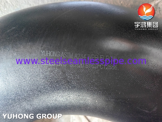 Μεγάλα διαμετρικά εξαρτήματα ASTM A234 WPB LR 45 Deg Elbow B16.9