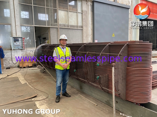 Δορυφόροι διακόπτη θερμότητας D-E1 A ASME SA213 T11 U Bend Tube με ASME SA-516 GR.70 (N, FGP)
