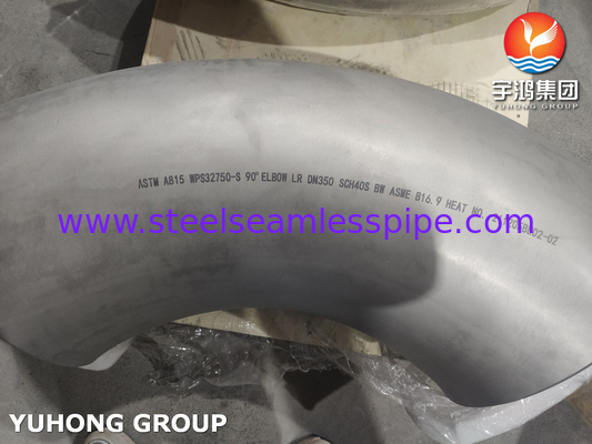 Υπερ-διπλούχιο ατσάλι αδιάβροχο ASTM A815 S32750-S Εγκατάσταση αντοχή στη διάβρωση
