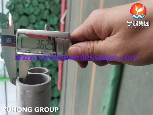 ASTM B407 Incoloy 800H / 800HT / UNS N08811 Χωρίς συγκόλληση σωλήνας χάλυβα