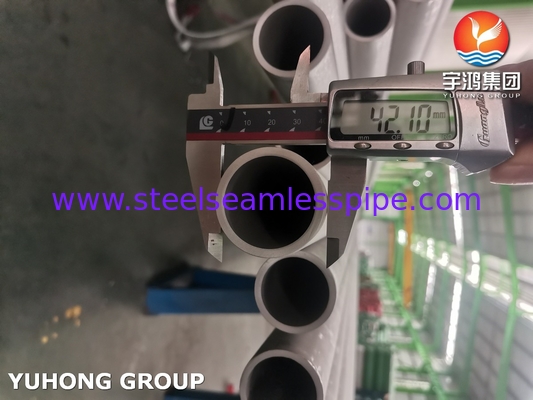 ASTM B407 Incoloy 800H / 800HT / UNS N08811 Χωρίς συγκόλληση σωλήνας χάλυβα
