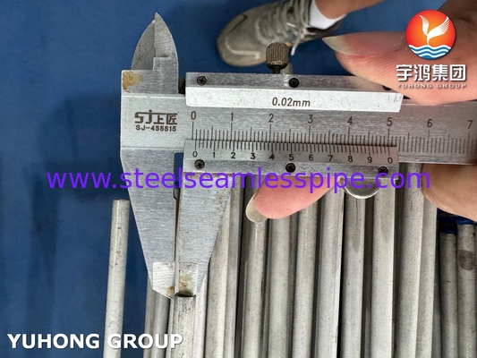 ASTM A269 TP316L Κούφος άψογος σωλήνας από ανοξείδωτο χάλυβα
