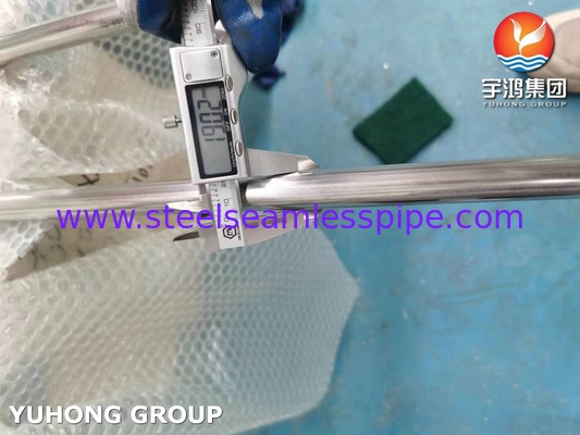 ASTM A249 TP304 BA Ζυγισμένος σωλήνας από ανοξείδωτο χάλυβα, σωλήνας λέβητα και θερμοανταλλάκτη