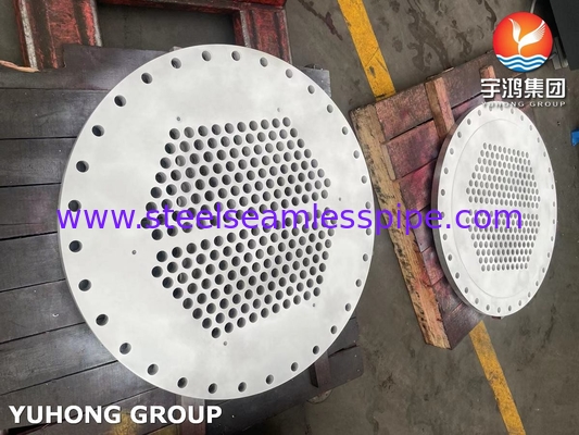 ASME SA240 SS304 Πίνακας σωλήνων από ανοξείδωτο χάλυβα για εναλλάκτη θερμότητας