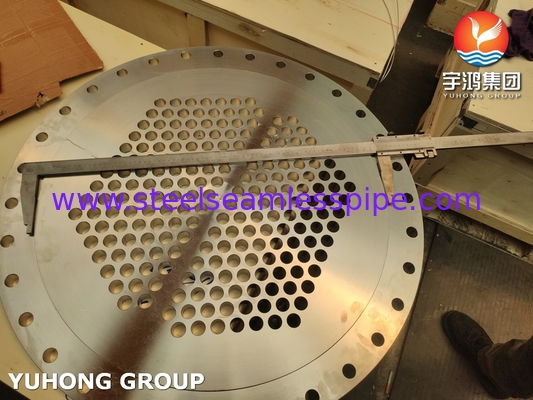 ASME SA240 SS304 Πίνακας σωλήνων από ανοξείδωτο χάλυβα για εναλλάκτη θερμότητας