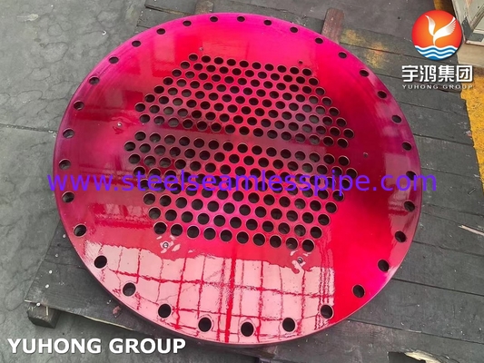 ASME SA240 SS304 Πίνακας σωλήνων από ανοξείδωτο χάλυβα για εναλλάκτη θερμότητας