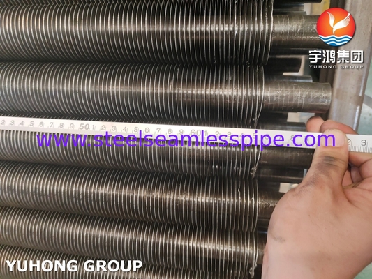 ASTM A179 Αδιάβροχο σωλήνα αλουμινίου Al1060 Fin ενσωματωμένο στεγνωτήρα σπόρων τύπου G
