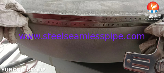 ASTM SA240 SS321 Ελλειπτόμορφη κεφαλή και άκρο πιάτου για δοχείο υπό πίεση