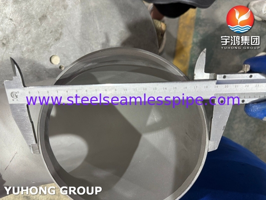 ASTM B366 UNS N08810 κράμα 800H Εφοδιαστικά για σιδηροτροχεία 180 μοιρών γύρισμα