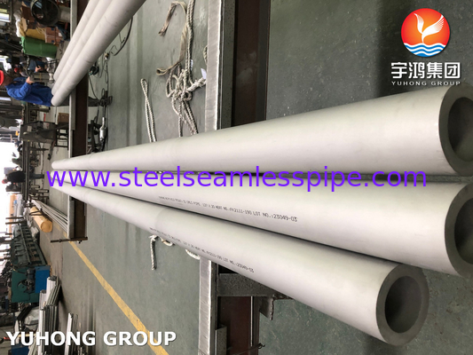ASTM A312 316Ti Σιδηροδρομικό σωλήνα από ανοξείδωτο χάλυβα