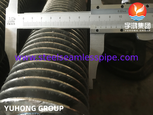 ASTM A312 TP316L Ατσάλινος τύπου σωλήνα Hfw με στερεά πτερύγια για εξοικονόμηση