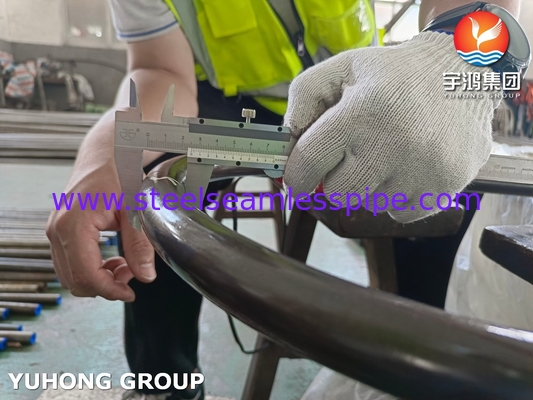 ΑΣTM A179 / ASME SA179 Χωρίς ραφή ανθρακούχο χάλυβα U Bend Tube Θερμομικρατήρα Tube