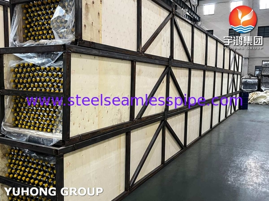 ASTM A210 ASME SA210 GR A1 Τύπος φτερούγων από χάλυβα άνθρακα με φτερούγες από αλουμίνιο