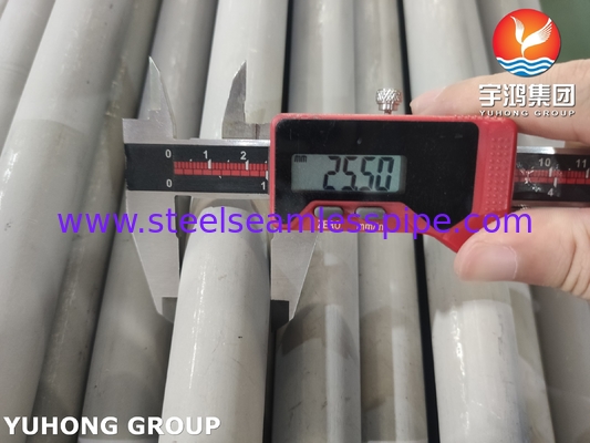 ASTM A213 TP347 1.4550 Χωρίς συγκόλληση σωλήνας για λέβητα και εναλλάκτη θερμότητας