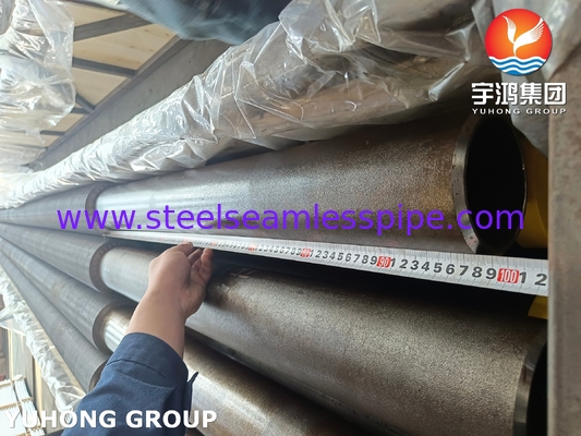 HFW Σκληρό απλό σωλήνα με πτερύγια, ASTM A335 P22 Σύνθετο χάλυβα