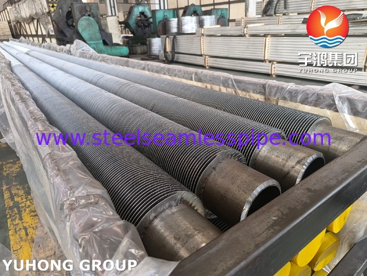 HFW Σκληρό απλό σωλήνα με πτερύγια, ASTM A335 P22 Σύνθετο χάλυβα