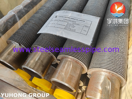 ASTM A335 P22 Χάλυβα κράματος, αδιάβροχο σωλήνα πτερυγίων υψηλής συχνότητας με συγκόλληση