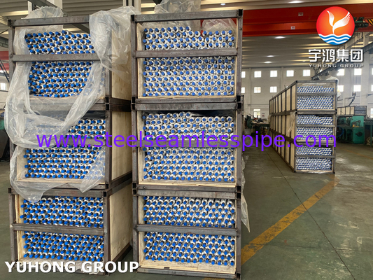 ASTM A179 Χάλυβας άνθρακα Χωρίς ραφές σωλήνας Αλουμινίου Fin Τύπος G σωλήνας πτερυγίου για ψύκτη αέρα