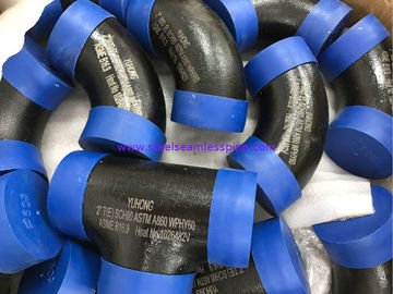 ASTM A860 WPHY60/42/52/65/70/ΓΡΆΜΜΑ Τ μειωτών 80, ΑΓΚΏΝΑΣ 2» επιφάνεια bw ASME B16.9 SCH80 μαύρο Ή επίστρωμα χρώματος