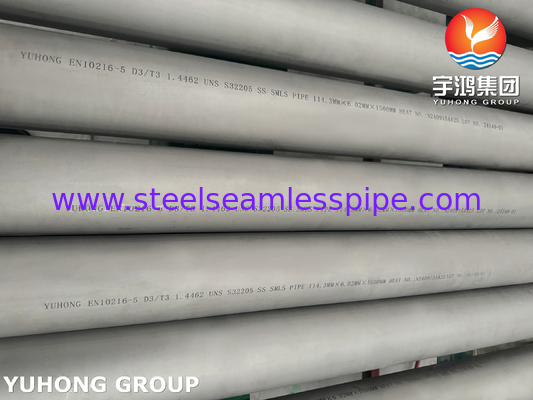 EN 10216-5 1.4462 / UNS S32205 SAF Duplex 2205 Χάλυβα από ανοξείδωτο χάλυβα