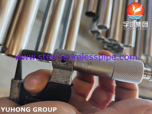 ASTM A269 TP316L Ατσάλινος σωλήνας χωρίς συγκόλληση