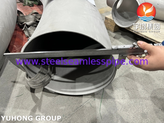 ASTM A403 WP316L-S από ανοξείδωτο χάλυβα 90 μοίρες κάμψης Προσαρμοσμένο σχέδιο