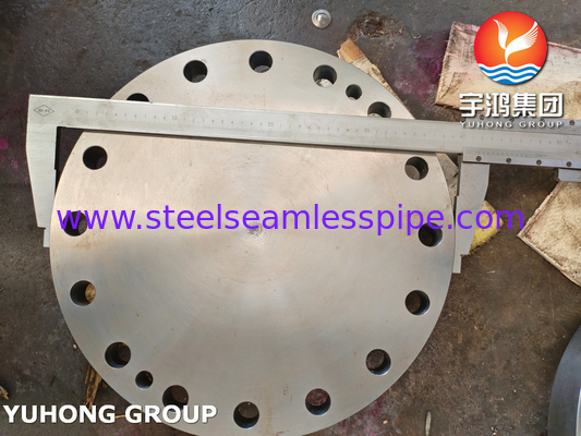 ASTM SA266 Gr2N Φλάνσα κάλυψης καναλιού και πλευρική φλάνσα κελύφους που χρησιμοποιείται σε εναλλάκτη θερμότητας