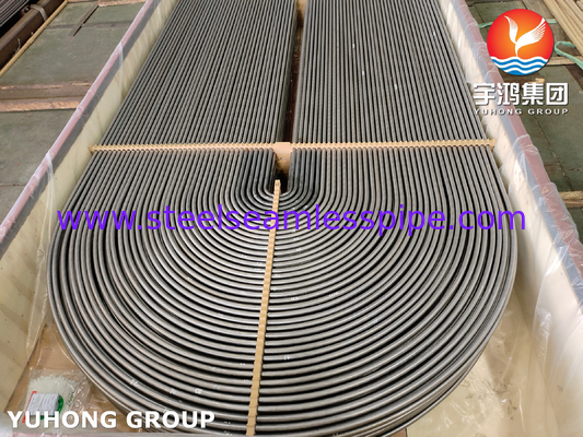 ASME SA179 U Bend Seamless Cold Drawn Carbon Steel Tube για σωληνωτές ανταλλακτές θερμότητας