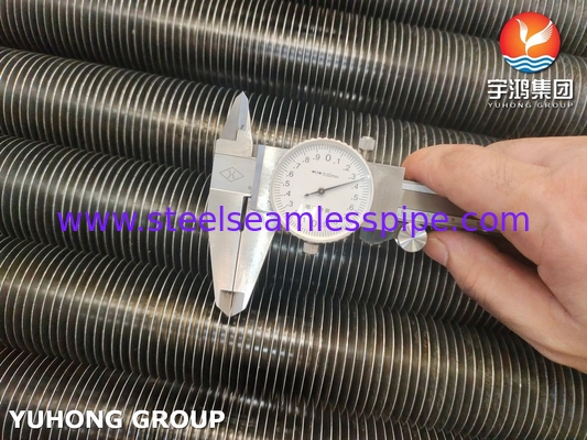 ASTM A179 Αδιάβροχο σωλήνα από χάλυβα άνθρακα Αλουμινίου Φιν τύπου G σωλήνα φιν για ξηρό πύργο ψύξης