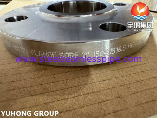 ASTM B564 UNS N10276 Νικελικό κράμα Slip On Flange / Hastelloy C276 SORF Flange