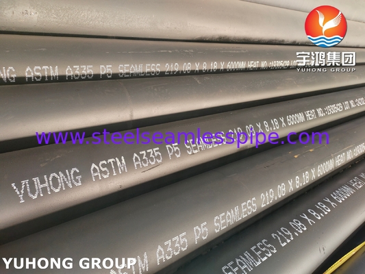 ASTM A335 βαθμός P9 P11 P22 P91 σωλήνας από κράμα χάλυβα για εφαρμογές υψηλής θερμοκρασίας και πίεσης