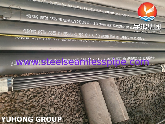 ASTM A335 βαθμός P9 P11 P22 P91 σωλήνας από κράμα χάλυβα για εφαρμογές υψηλής θερμοκρασίας και πίεσης