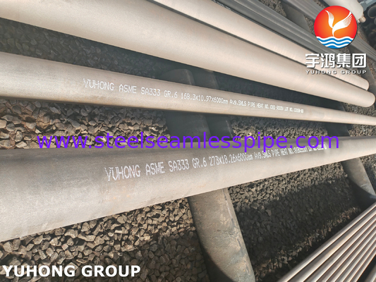 ASTM A333 / ASME SA333 ΓΡΑΔΗ 6 Χωρίς συγκόλληση σωλήνας / σωλήνα χαμηλής θερμοκρασίας εφαρμογή