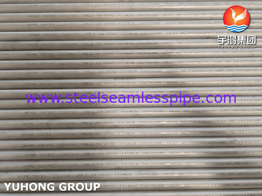 ASTM A789 S32750 Υπερδιπλόχρωμος χάλυβας για διάλυση θαλάσσιου νερού