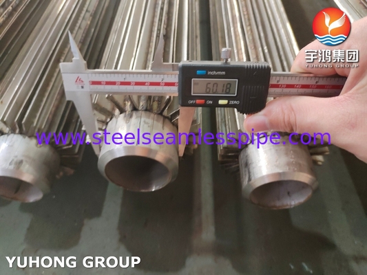 ASTM A106 A333 A179 A210, P5 P11 P22 P9, Διαμήκη φτερωτή σωλήνα