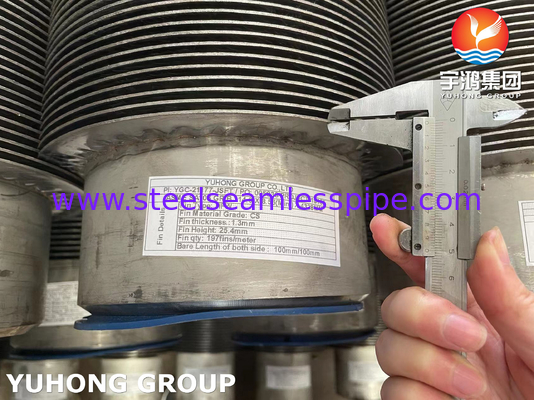 ASME SA106 ΚΛΑΔΙΑ Β Χωρίς συγκόλληση σωλήνας από χάλυβα άνθρακα τύπου HFW για θερμαντήρα με καύση
