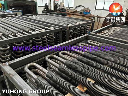 U Bend Fin Tube In Heat Exchanger / Boiler / Furnace