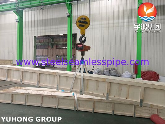 Χωρίς συγκόλληση σωλήνας B163 UNS N08825 25.4MM*2.11MM*5555MM HEAT NO.175-122