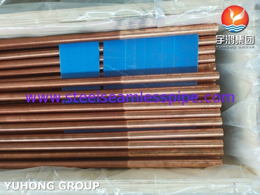 ASTM B111 ASME SB111 C12200 TP 2 Χωρίς συγκόλληση σωλήνας
