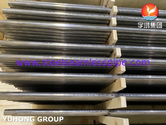 ASME SB163 UNS N04400 Νικέλιο Χαλκό Σύνθετο Θερμοανταλλάκτη σωλήνα Monel 400 U σωλήνα
